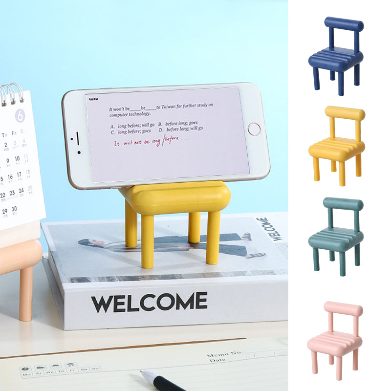 Small Chair Mobile Phone Holder