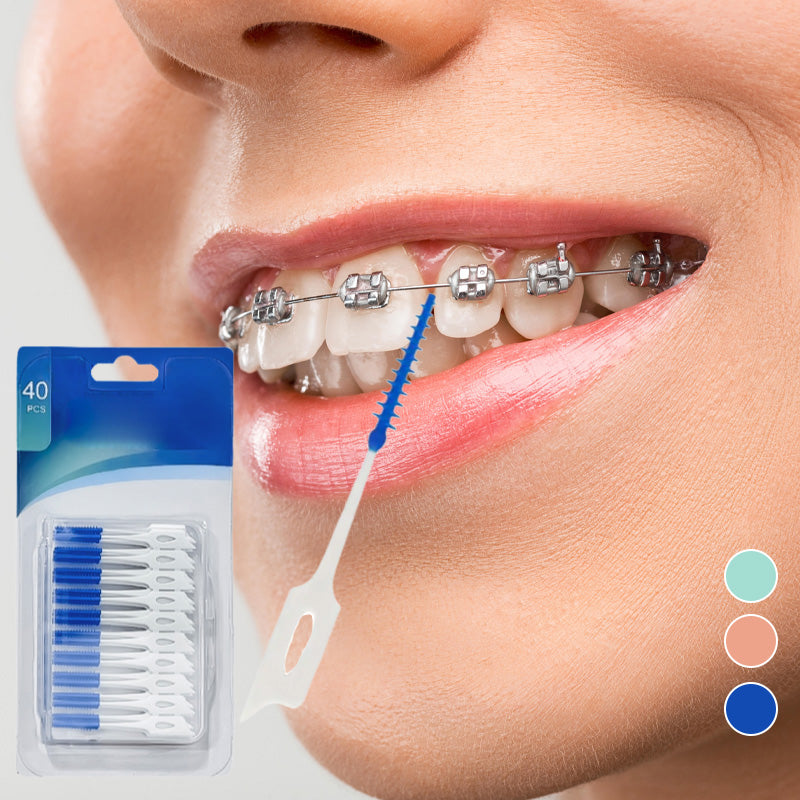 Tooth crevice brush