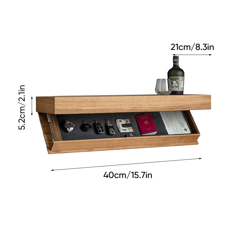Hidden storage box