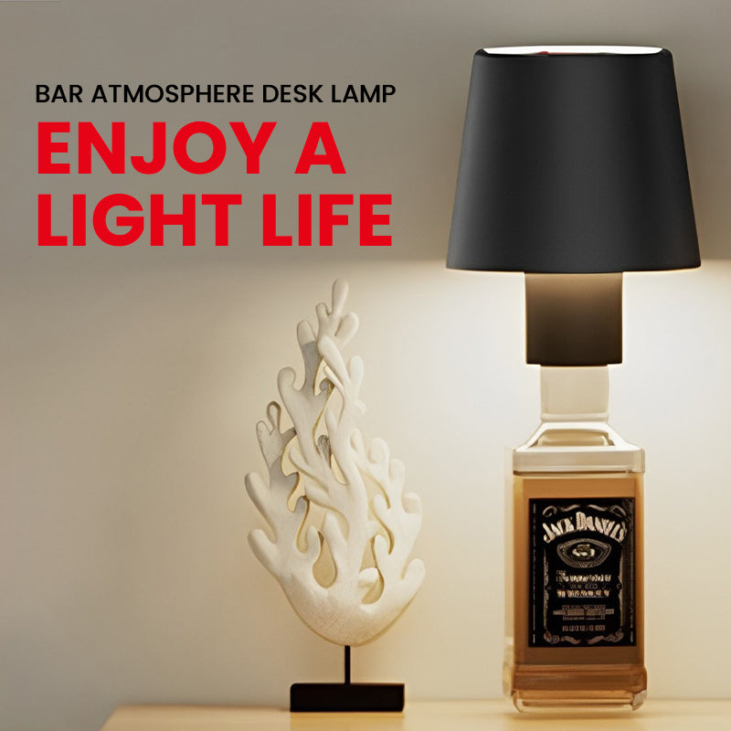 Wireless bottle lamp