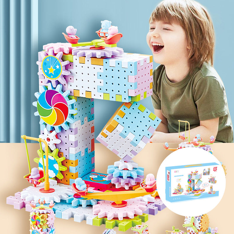 Kids Variety Electric Building Blocks Paradise