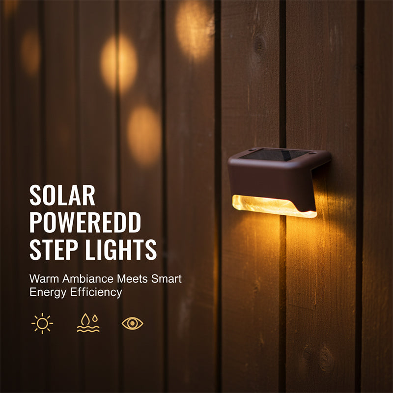 LED solar stair light