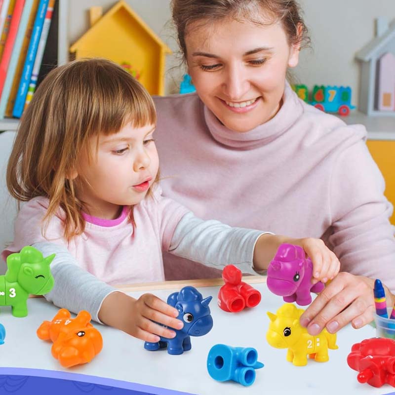 Dinosaur Number Matching Toy