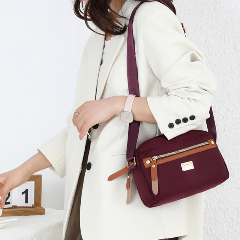 Nylon shoulder bag