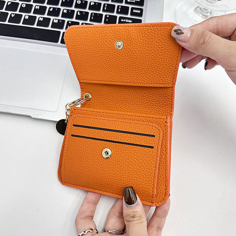 Multicolor Zipper Coin Purse