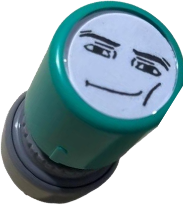 Game Characters Funny Expressions Stamp