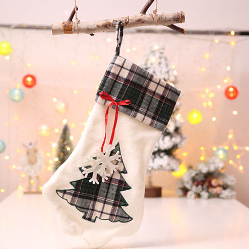 Paw-shaped Christmas Stockings