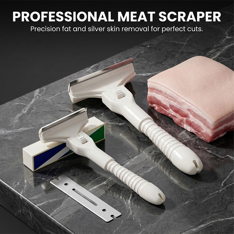 Stainless Steel Meat Scraper