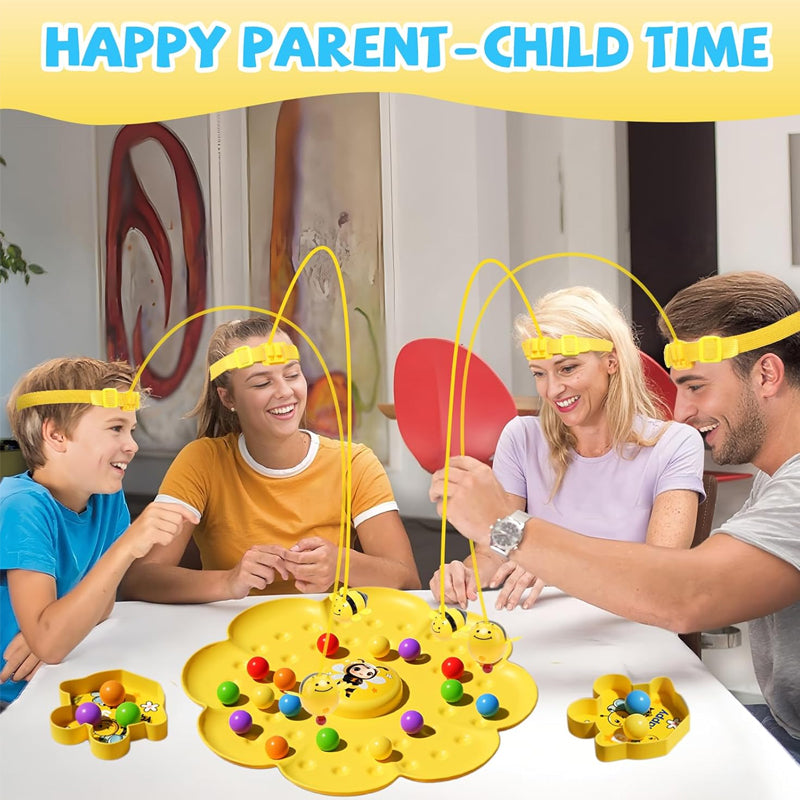 Multifunctional Magnetic Bee Toy String Game