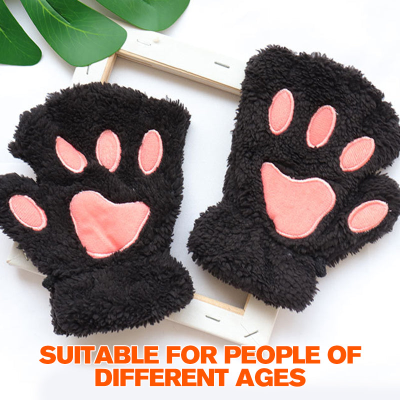 Half Finger Cat Claw Gloves