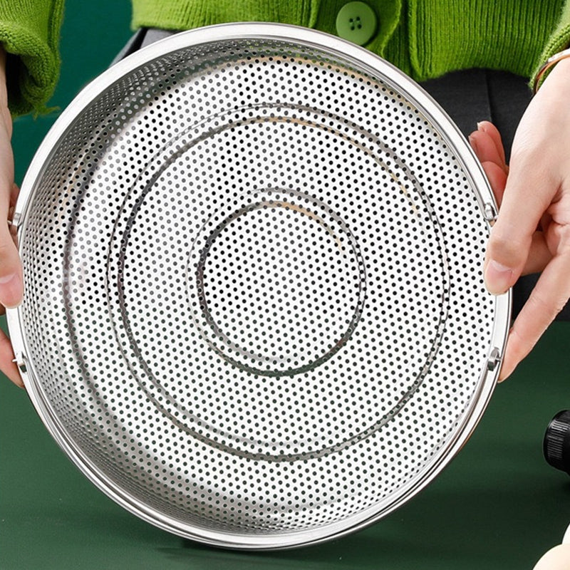 Multi-function Stainless Steel Steamer Drain Basket