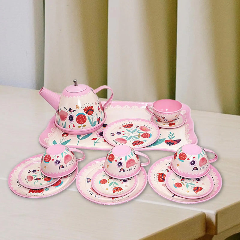 Tinplate Tea Set Toys