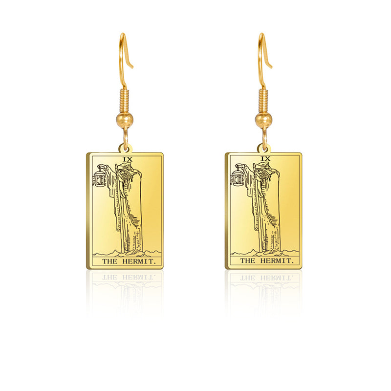 Tarot Card Earrings