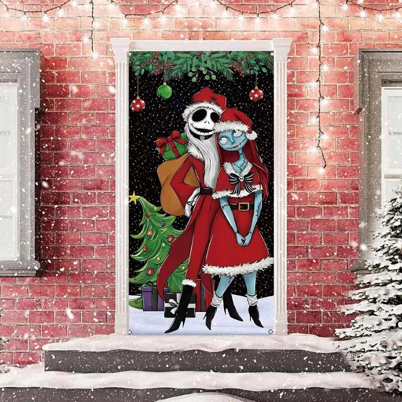 The Nightmare Before Christmas Door Curtain