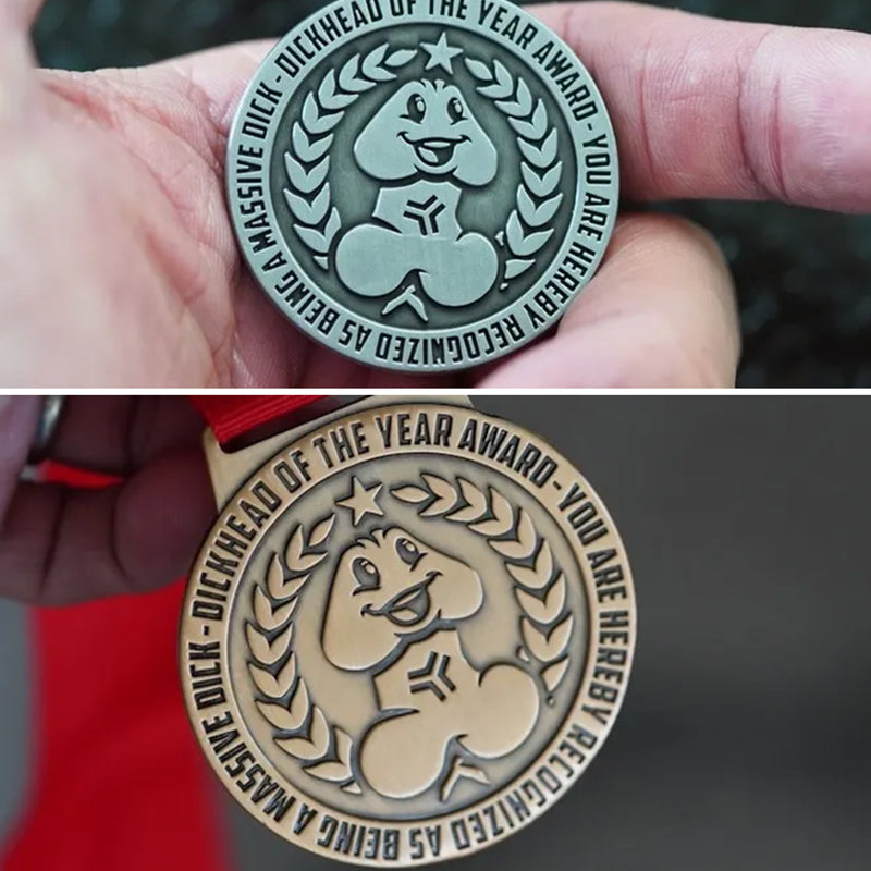 Hilarious Dickhead of the Year Challenge Coin