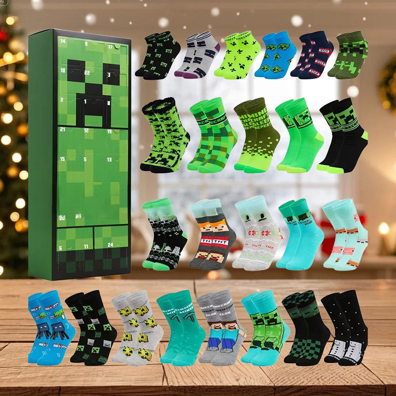 24-Pair Socks Christmas Blind Boxes