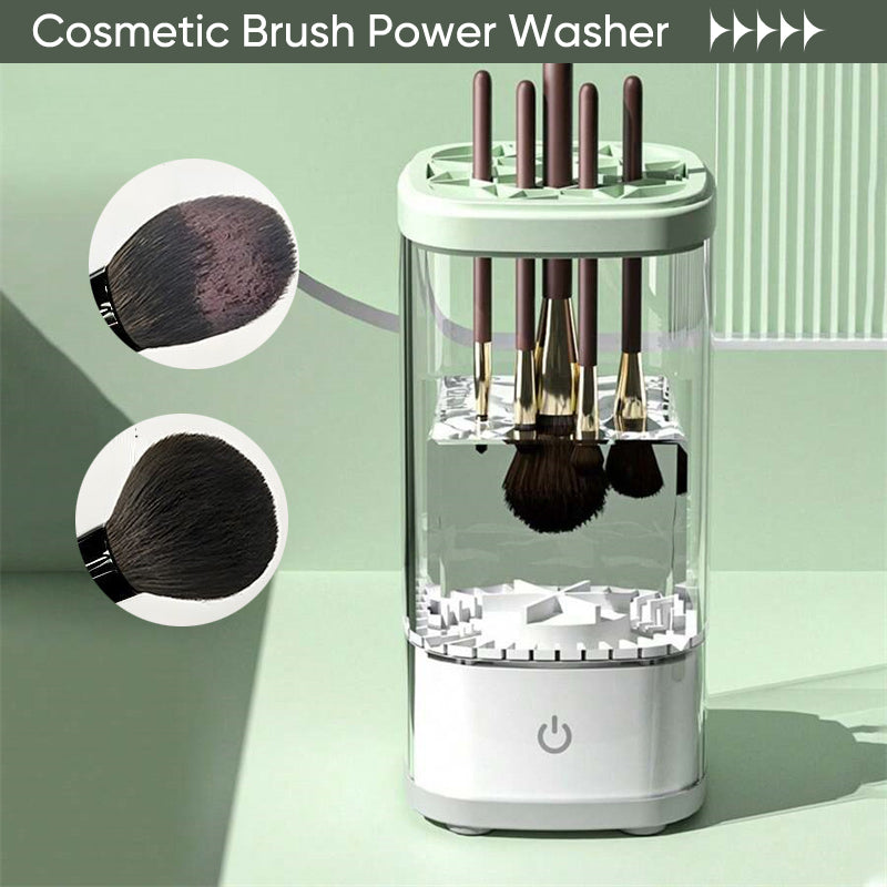 Fully automatic quick-drying makeup brush cleaning machine
