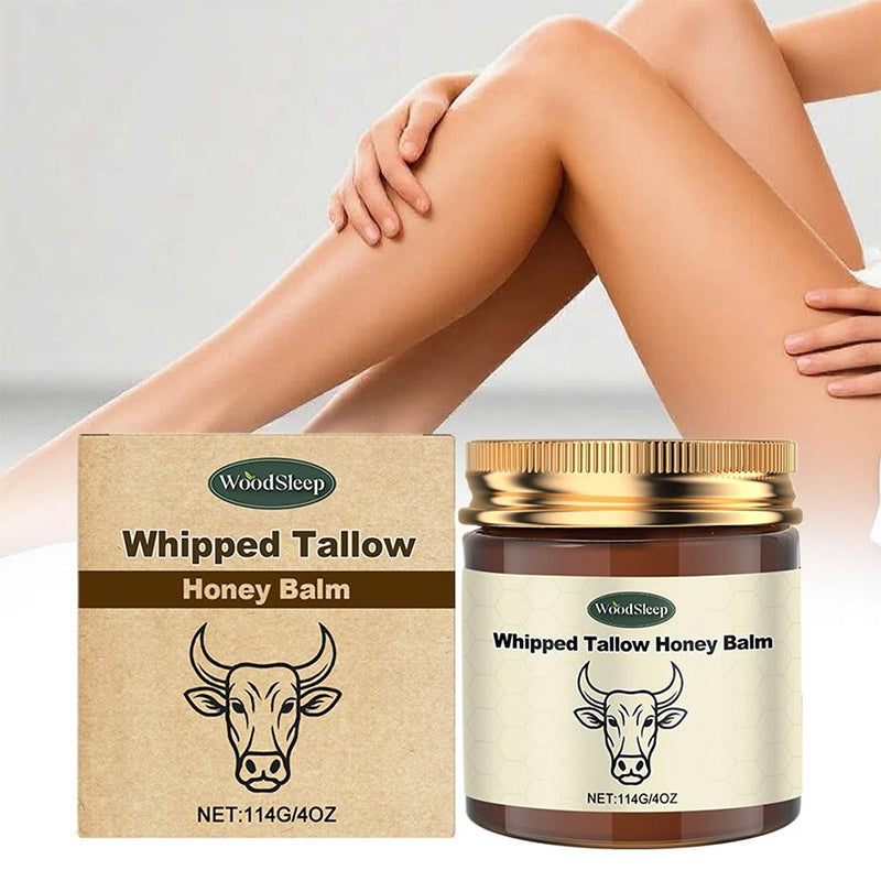 Whipped Beef Tallow Balm Grass-Fed Tallow Face Moisturizer