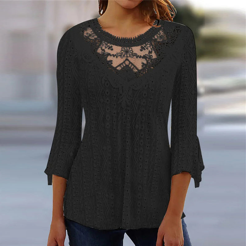Women's Lace Casual Vintage Fashion Top