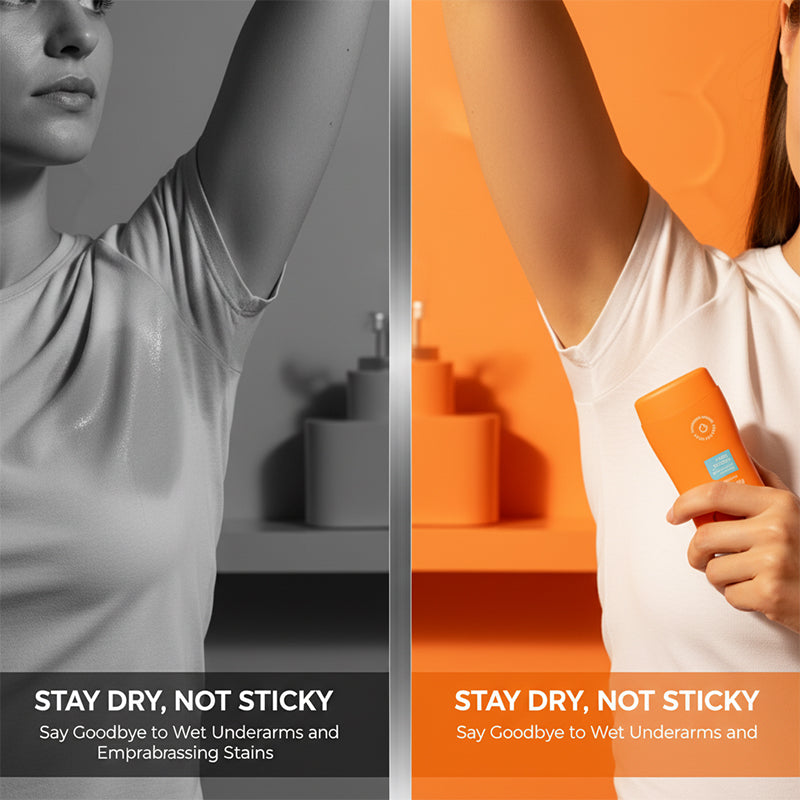 K antiperspirant deodorant stick