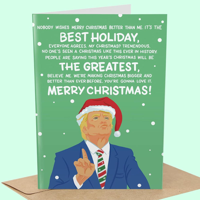 Christmas Presidential Card