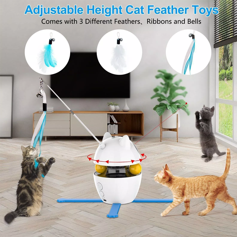 Cat Teaser Leaky Ball