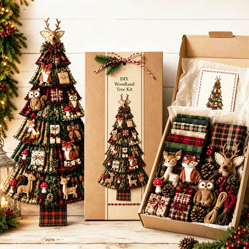 DIY Christmas Tree Door Hanging Kit