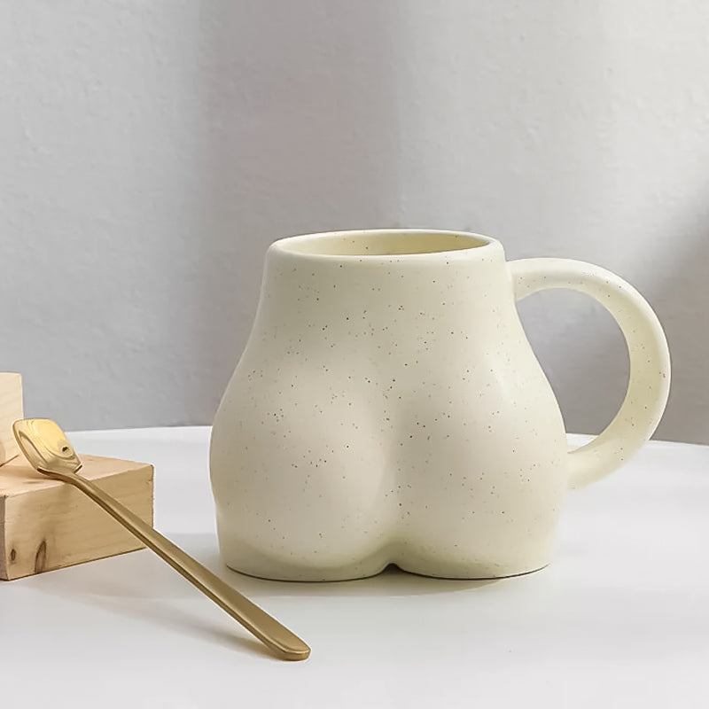 Creative Ceramic Butt Mug