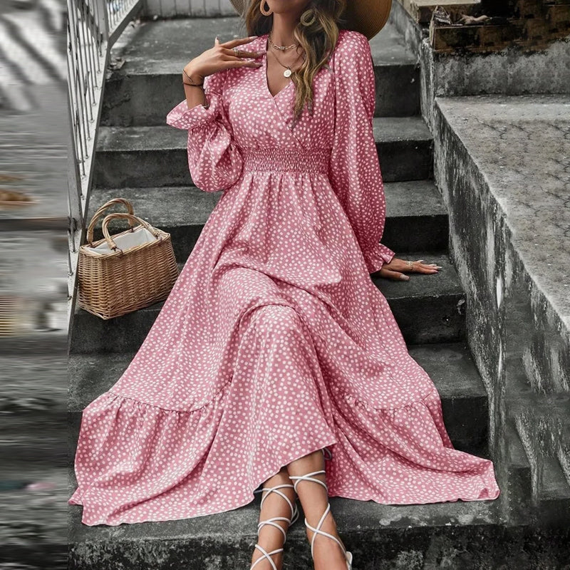 Maxi Dress with Dots