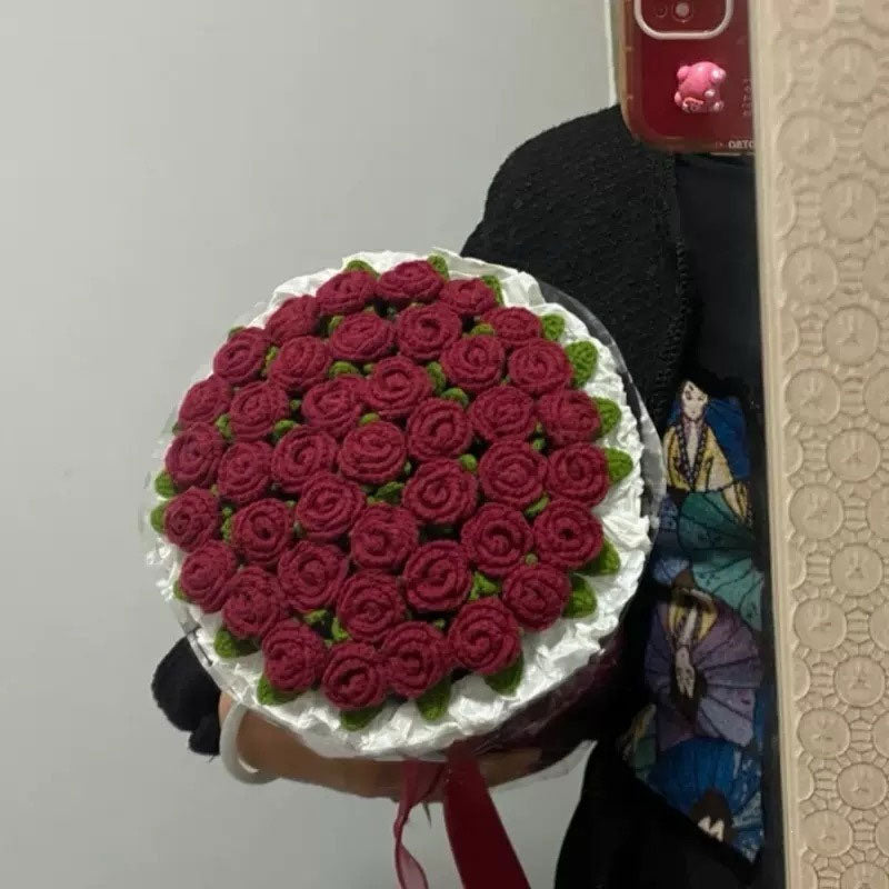 DIY Rose Bouquet Blanket