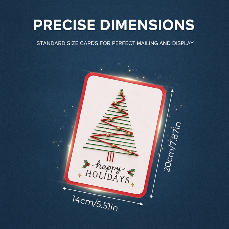 Merry Christmas Greeting Card DIY Kit