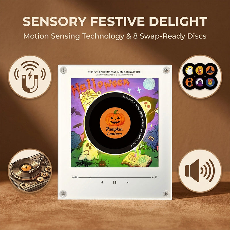 NFC-enabled music refrigerator magnet