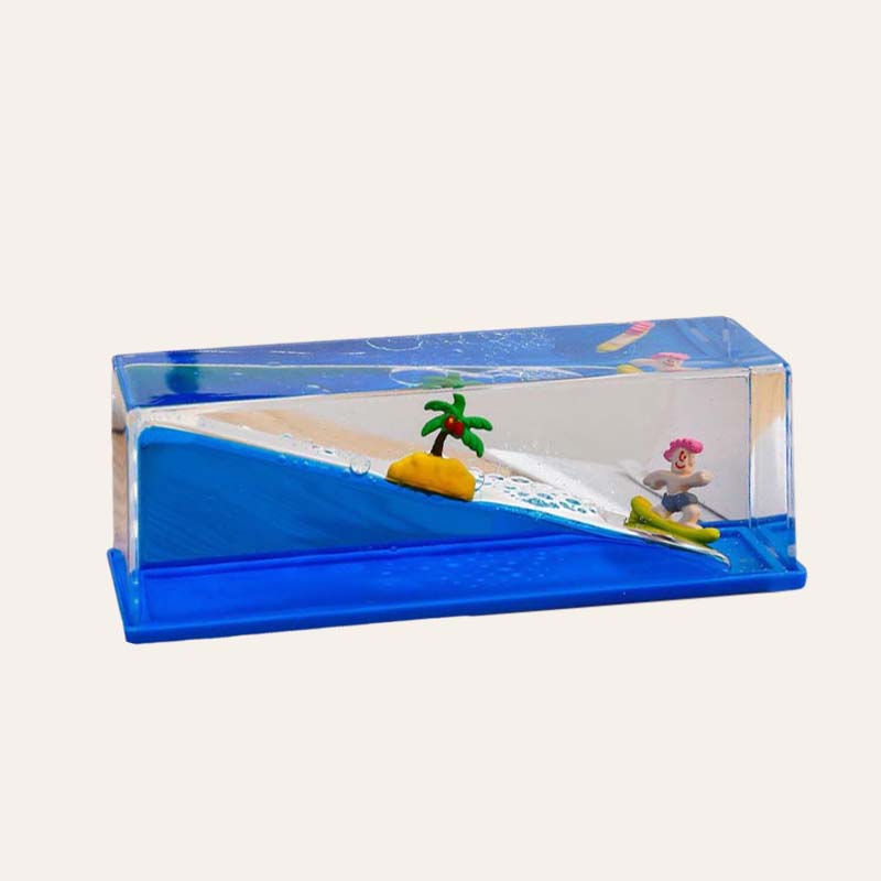 Liquid Hourglass Desktop Decoration
