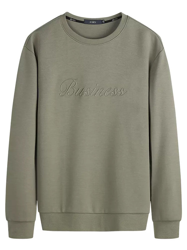 Spring Round Neck Pullover Casual Tops