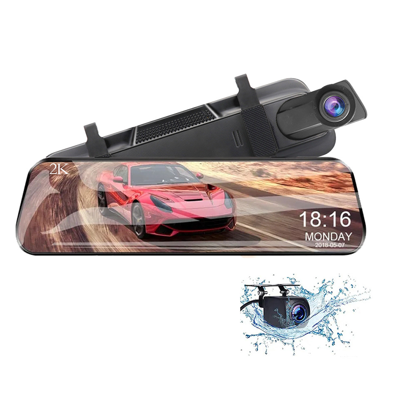 2K dual-lens streaming media dash cam
