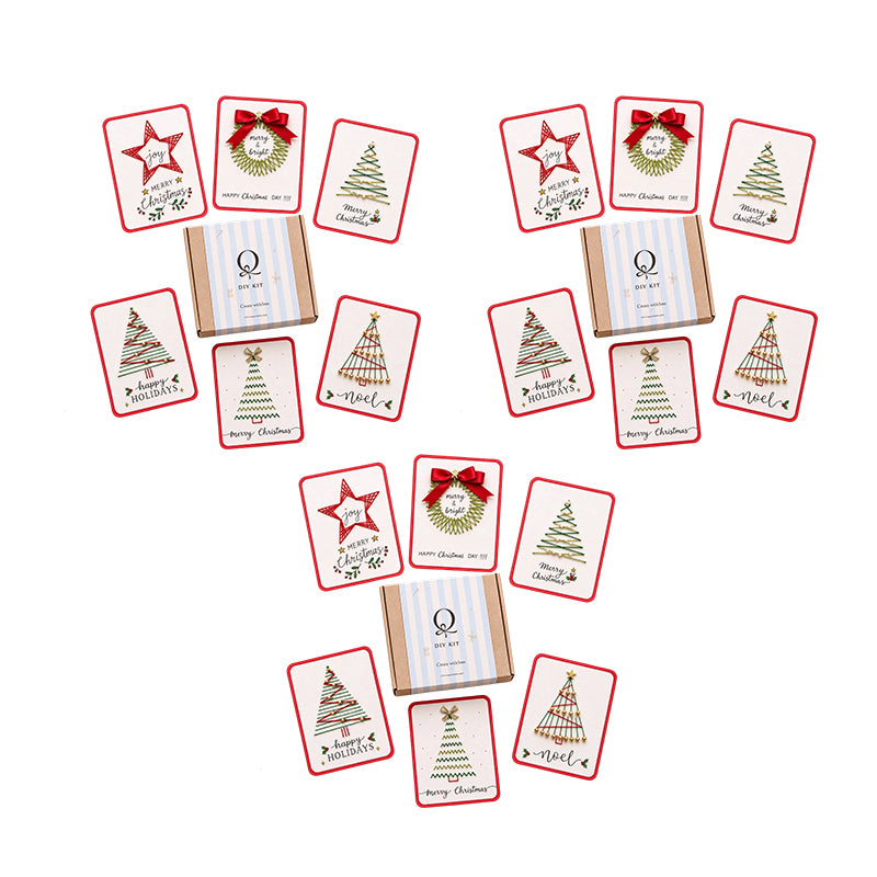 Merry Christmas Greeting Card DIY Kit