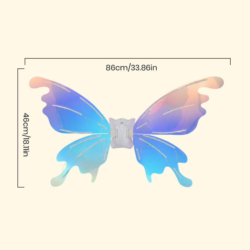 Electric Sparkling Butterfly Fairy Wings