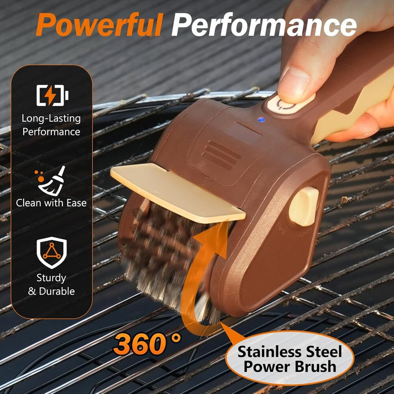 Electric BBQ Grill Brush