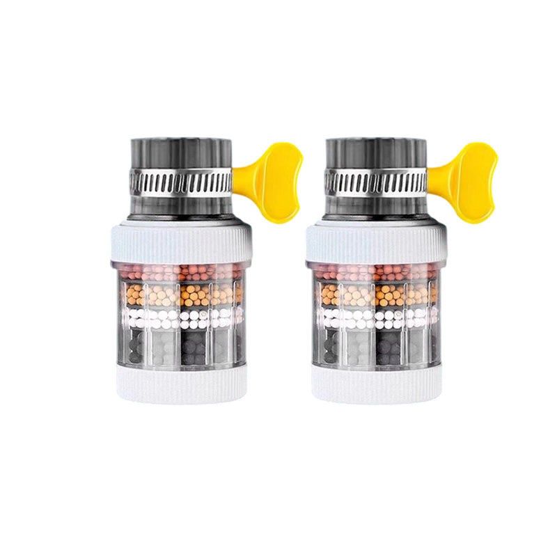 Splash-Proof Faucet Filter Attachment