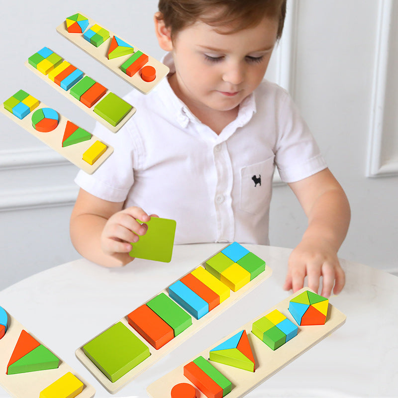 Montessori Geometry Blocks