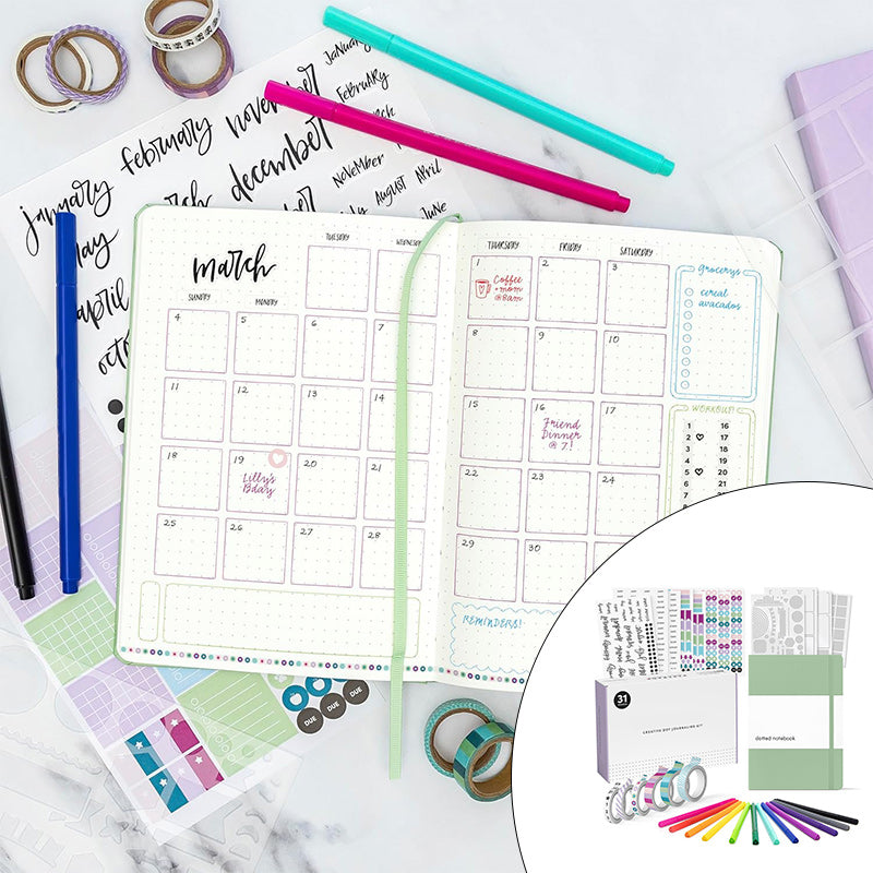 PAPERAGE Bullet Style Journal Kit