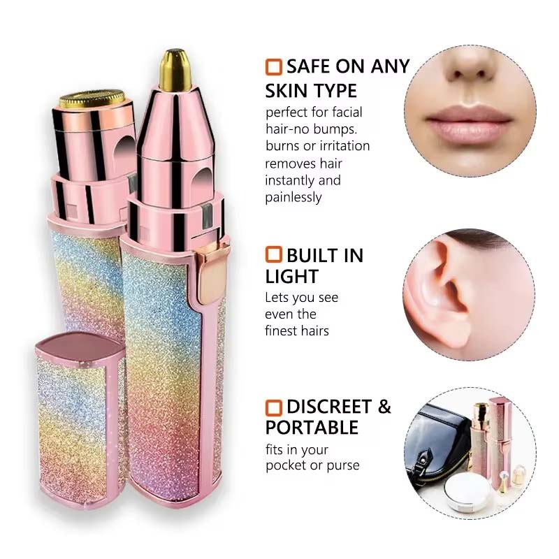 2 In 1 Eyebrow & Shaver Trimmer