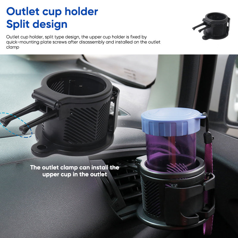 3 in 1 Car Cup Holder Expander Adapter