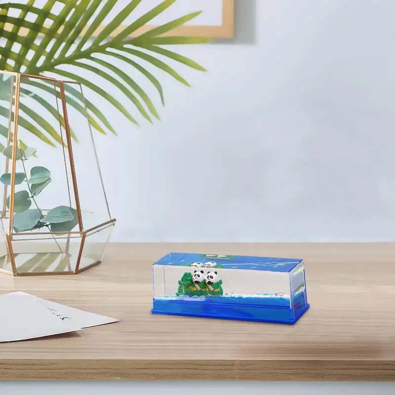 Liquid Hourglass Desktop Decoration