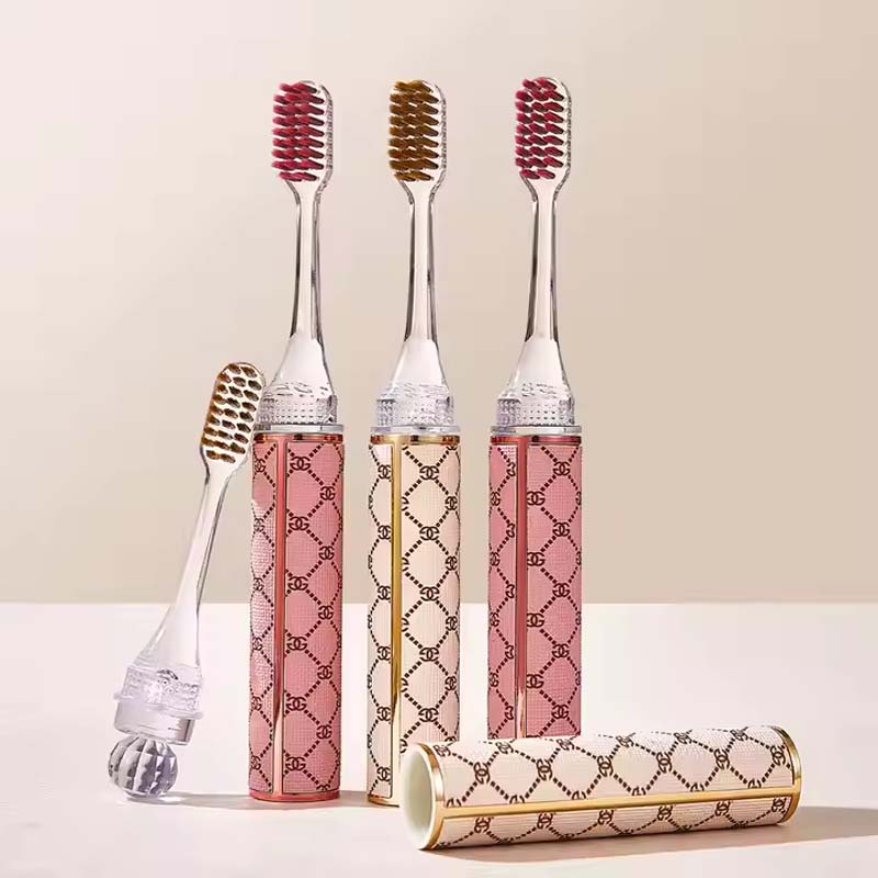 Lipstick Style Portable Toothbrush