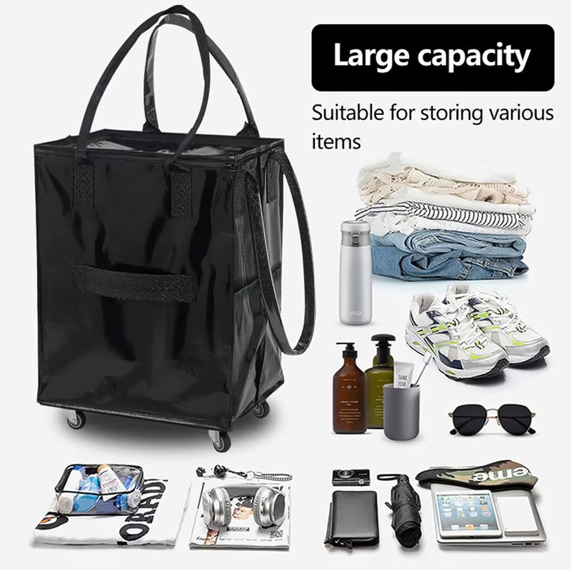 Portable Supermarket Shopping Cart