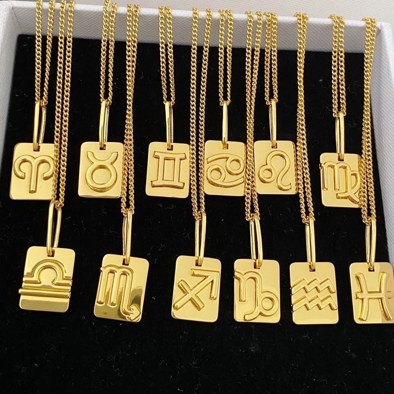 Zodiac Symbol Necklace