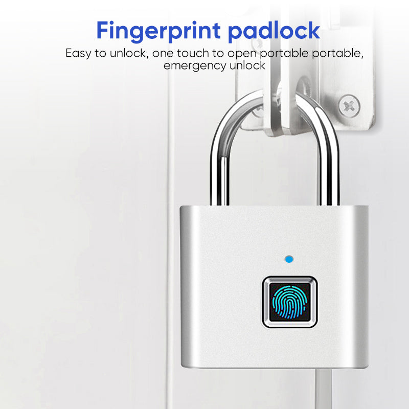 Intelligent Fingerprint Padlock