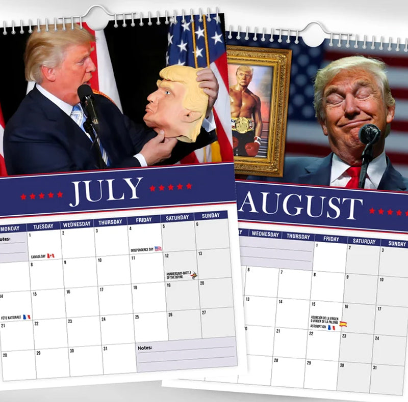 2025 Trump Wall Calendar