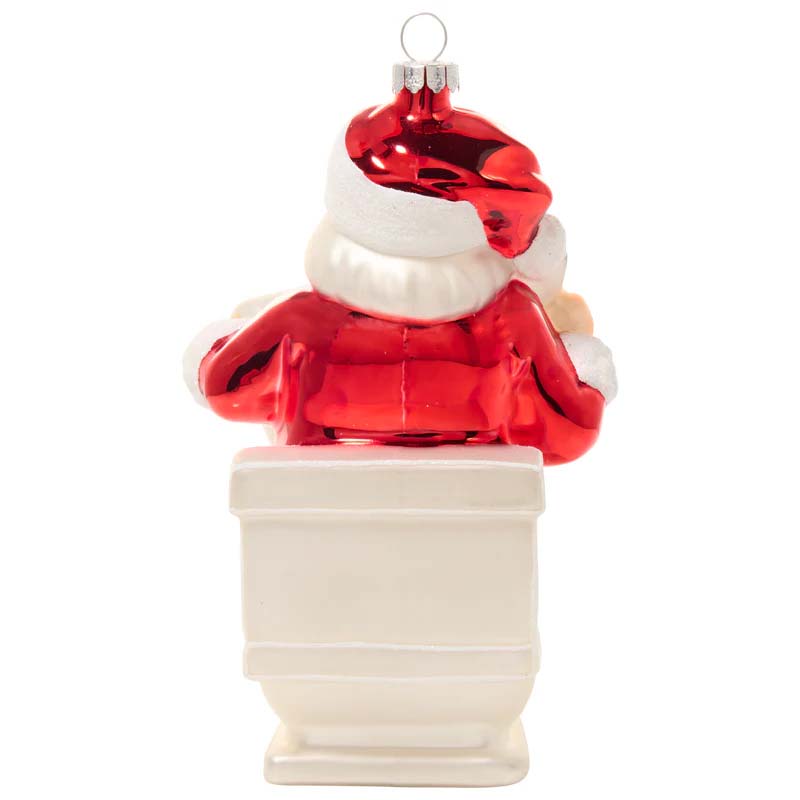 Funny sculptural Christmas ornaments